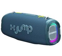 X JUMP XJ 200 Portable Speaker Amplified 90W, High Performance, Bluetooth, TWS Function, USB, AUX-IN, Built-in Microphone, IPX5 Waterproof Water Resistant Speaker, Blue