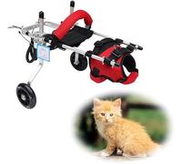 X-Large 4-Wheel Dog Wheelchair - Full Support Mobility Cart for Dogs & Cats Breathable Leg Braces Pet Recovery & Exercise Lifting Aid