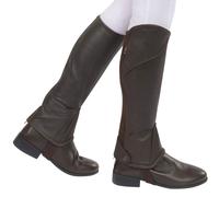 Dublin Stretch Fit Half Chaps - Brown - Adult - X-Large