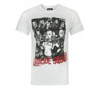 (X-Large) DC Comics Short Sleeved T-Shirt (Mens White)