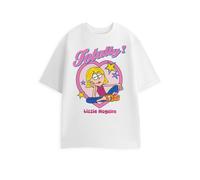 Disney Short-Sleeved T-Shirt Lizzie McGuire Women's White XL