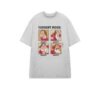 (X-Large) Disney Snow White and The Seven Dwarfs Short Sleeved T-Shirt (Mens Grey)