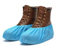 X-Large Disposable Boot & Shoe Covers 100 Pairs (200 Pack) Non Slip Durable Booties Cover Fits Men's 13