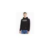 (X Large) Mens Puma Athletics Hooded Black Sweatshirt