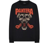 (X-Large) Pantera 'Mouth For War' (Black) Long Sleeve Shirt