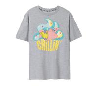 Short Sleeved T-Shirt Spongebob Squarepants Grey XL