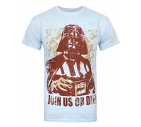 (X-Large) Star Wars Short Sleeved T-Shirt (Mens Blue)
