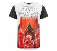 (X-Large) Star Wars Short Sleeved T-Shirt (Mens White)