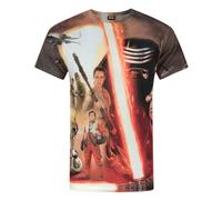 (X-Large) Star Wars Short Sleeved T-Shirt (Mens White)