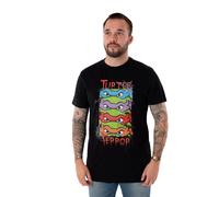 Short Sleeved T-Shirt Teenage Mutant Ninja Turtles Black XL