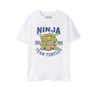 Short Sleeved T-Shirt Teenage Mutant Ninja Turtles White XL
