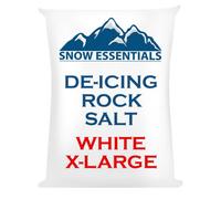 X-Large White Deicing Rock Salt Grit For Snow & Ice Removal By Laeto Snow Essentials