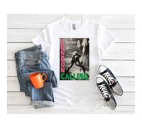 (X-Large, White) The Clash London Calling Men Women Unisex Top T Shirt