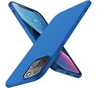 X-level Compatible with iPhone 13 Case Ultra Thin [Guardian Serie] Slim Fit Soft Flexible TPU Bumper Matt Finish Lightweight Protective Case Cover for iPhone 13 - Blue