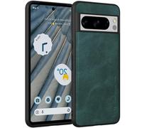 X-level for Google Pixel 8 Pro Case, [Earl 3 Series] PU Leather with Soft TPU Silicone Bumper Anti-Scratch Cover Shockproof Protective Phone Case Compatible with Pixel 8 Pro - Green