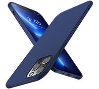 X-level for iPhone 13 Pro Case, Ultra Thin [Guardian Serie] Slim Fit Soft Flexible TPU Bumper Matt Finish Lightweight Protective Phone Cover Compatible with iPhone 13 Pro - Navy blue
