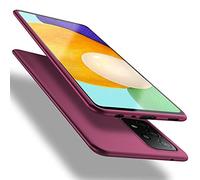 X-level for Samsung Galaxy A52s 5G/Samsung A52 (4G/5G) Case, [Guardian Series] Ultra Thin Slim Soft Flexible TPU Bumper Matt Finish Protective Phone Cover Case for Samsung Galaxy A52S/A52 - Wine red