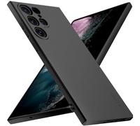 X-level for Samsung Galaxy S22 Ultra 5G Case, [Guardian Series] Ultra Thin Slim Soft Flexible TPU Bumper Matt Finish Protective Phone Cover Case for Samsung S22 Ultra 5G - Black