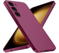 X-level for Samsung Galaxy S23 Case, [Guardian Series] Ultra Thin Slim Soft Flexible TPU Bumper Matt Finish Protective Phone Cover Case for Samsung S23 - Wine red