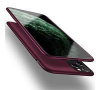 X-level iPhone 11 Pro Max Case, [Guardian Serie] Slim Fit Soft TPU Ultra Thin Mobile Phone Cover Matte Finish Coating Grip Phone Case for Women Compatible iPhone 11 Pro Max 6.5"- Wine Red