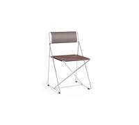 X-Line Chair Chrome/ Iron Red