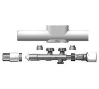 X-Link Plus Connection Set For FBH RAL 9016 SG Kermi For Two-Pipe System