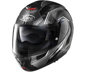 X-lite X-1005 Ultra Carbon Alchemix N-Com Helmet, black/grey, size XXL (64)