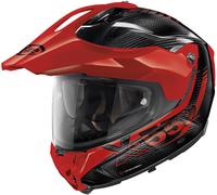 X-Lite X-552 Ultra Carbon Hillside N-Com Helmet, black/red, size L (60)