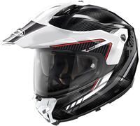 X-Lite X-552 Ultra Carbon Latitude N-Com Helmet, white/red/black, size S (56)
