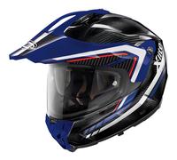 X-Lite X-552 Ultra Carbon Latitude N-Com Helmet, black-white-blue, size M