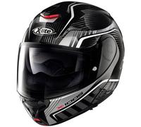 X-LITE X-LITE - Helmet X-1005 Ultra Carbon Cheyenne N-Com Silver / White S