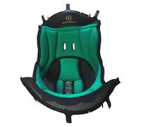 X-Lite X802 Ultra Carbon Helmet Padding, Center/Top Liner, Verde