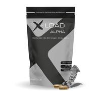 X-Load Alpha | Men’s Libido & Performance Supplement | Natural Blood Flow, Firmness & Energy Support with Panax Ginseng, Damiana, Tribulus & Muira Puama | 30 Day Supply