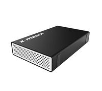 X-MEDIA XM-EN3451 USB 2.0 IDE SATA Aluminum Hard Disk Drive HDD External Enclosure Case, Support 3.5-Inch IDE, 3.5-Inch SATA/SSD Hard Disk Drive