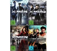 X- Men 1-4 (Teil 1+2+3+4) - Der letze Widerstand + Origins: Wolverine im Set (Deutsche Originalware) [4-DVD]