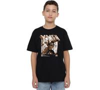 X-Men Boys Gambit Info Unisex Kids T-Shirt, Black, 12-13 Years UK