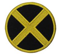 X Men Circle Logo Patch Iron On Sew On Embroidered Patch Badge Applique for Clothes Shirts Jeans etc