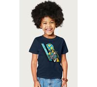 X-Men Marvel Wolverine Motorcycle X Men T-Shirt in Navy | Size: 12-13 Years X-Men Navy 12-13 Years