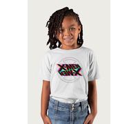 X-Men Marvel X Men Multicolour Text Logo Abstract Art T-Shirt in White | Size: 3-4 Years X-Men White 3-4 Years