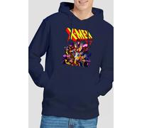 X-Men Men's 97 Comic Hoodie Navy | Size: Medium X-Men Navy M