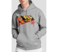 X-Men Men's /97 COMIC LOGO Hoodie Light Grey | Size: XL X-Men Light Grey XL