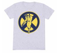 X-Men Men's ´97 Wolverine T-Shirt in Grey | Size: Small X-Men Grey S