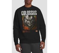 X-Men Men's Colossus Info Sweatshirt Black | Size: XL X-Men Black XL