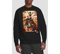 X-Men Men's Cyclops Jean Grey Sweatshirt Black | Size: 2XL X-Men Black 2XL