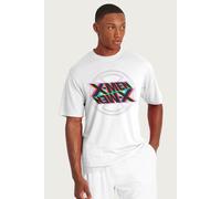 X-Men Men's Marvel X Men Multicolour Text Logo Abstract Art T-Shirt in White | Size: XL X-Men White XL