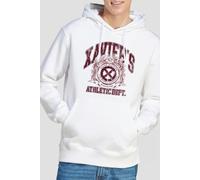 X-Men Men's Professor Xaviers Athletic Dept Red Hoodie White | Size: 2XL X-Men White 2XL