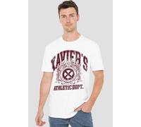 X-Men Men's Professor Xaviers Athletic Dept Red T-Shirt White | Size: XL X-Men White XL