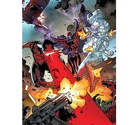 X-Men Mutant Riot 60 x 80cm Canvas Print, Cotton Blend, Multi-Colour, 60 x 80 x 3.2 cm