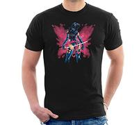 X Men Psylocke Butterfly Aura Men's T-Shirt Black
