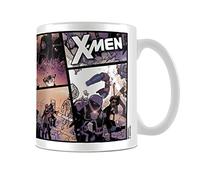 X-Men Pyramid International (Comic Strip Battle) Official Boxed Ceramic Coffee/Tea Mug, Multi-Colour, 11 oz/315 ml